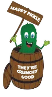 The Happy Pickle Logo
